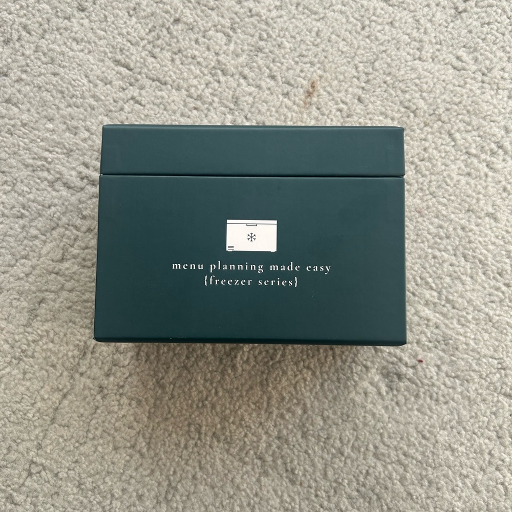 Passionate Penny Pincher Menu Planning Box